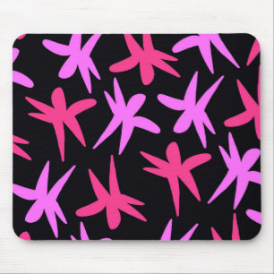 Flower Stars Mouse Mat