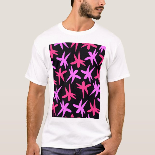 Flower Stars T-Shirt (Front)