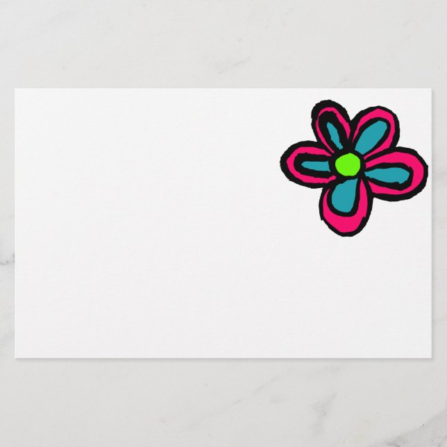Flower Stationery (Front)