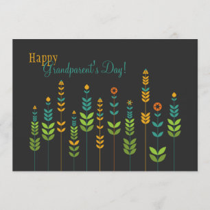 Flower Stems Invitation