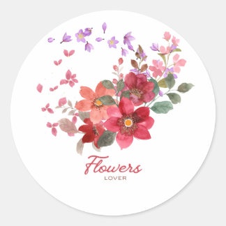 Flower Sticker