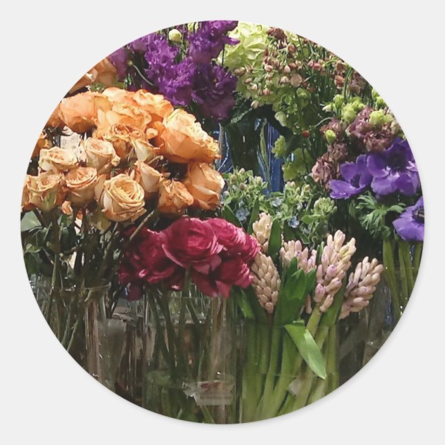 Flower Stickers - sophisticated design (Front)