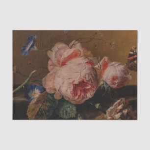 Flower Still Life by Jan van Huysum Tissue Paper