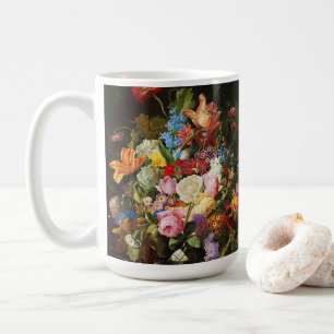 Flower Still Life Of Roses Tulips And Carnation Coffee Mug