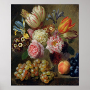 Flower Study Poster