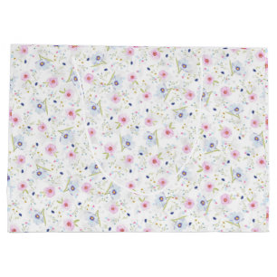 Flower style  large gift bag