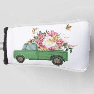 Flower Sublimation Designs Golf Head Cover