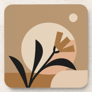 Flower Sun Boho Coaster