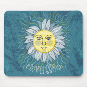 Flower & Sun - Nature Mouse Mat