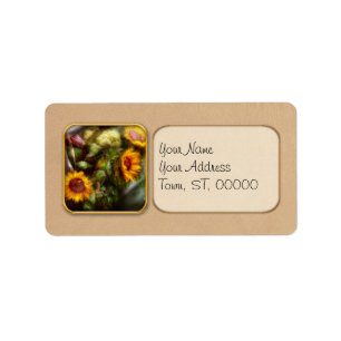 Flower - Sunflower - Gardeners toolbox Label