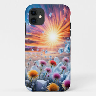 Flower Sunset iPhone 11 Case
