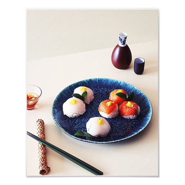  flower sushi photo print (Front)