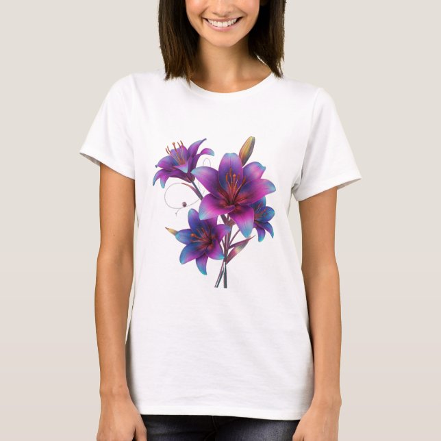 Flower T-shirt design  (Front)