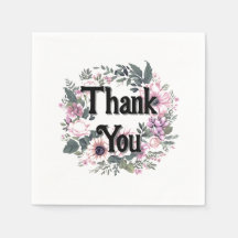 Flower Tag Thankyou Wreath Classy Coquette