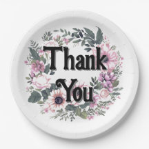 Flower Tag Thankyou Wreath Classy Coquette