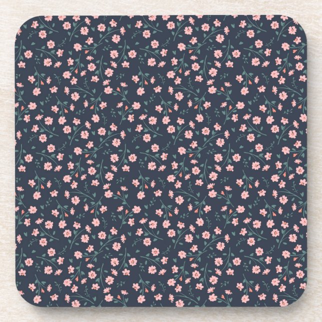 Flower Tattoos Coaster (Front)