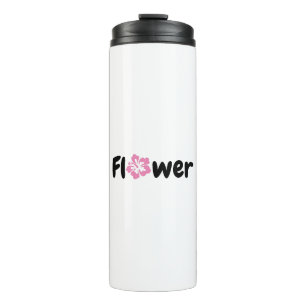 Flower Thermal Tumbler