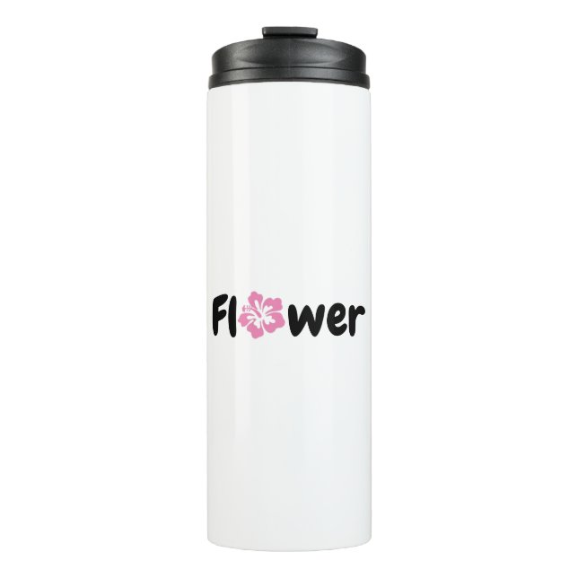 Flower Thermal Tumbler (Front)