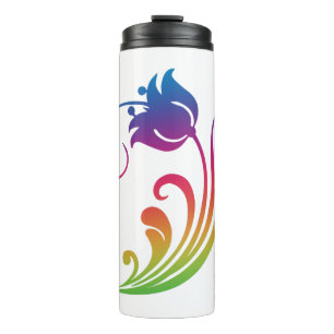 Flower Thermal Tumbler