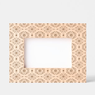 Flower Tile Pattern Etched Frames