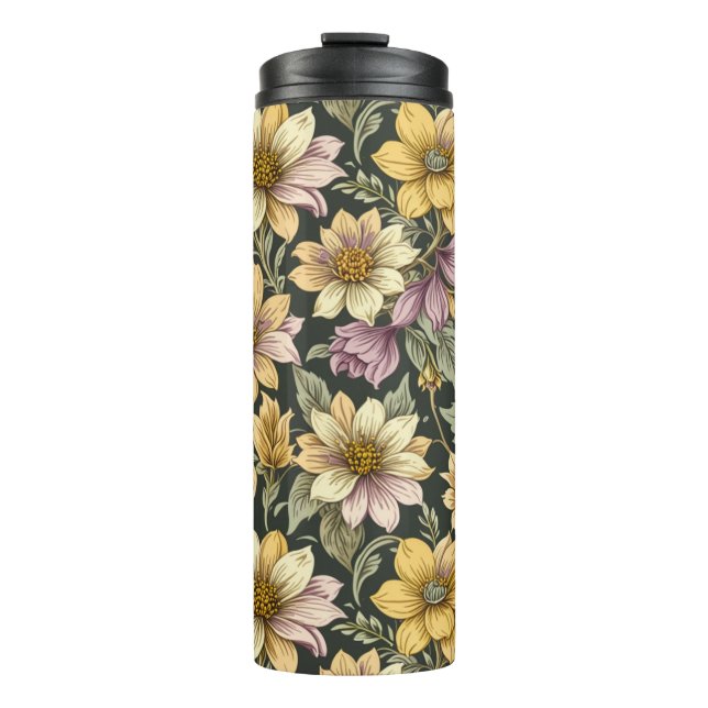 Flower travel mug (Front)