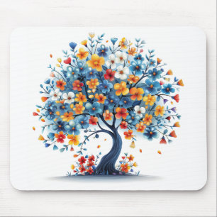 Flower Tree Mouse Mat