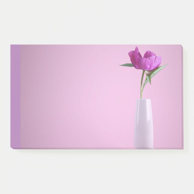 Flower Vase  Post-it Notes (Front)