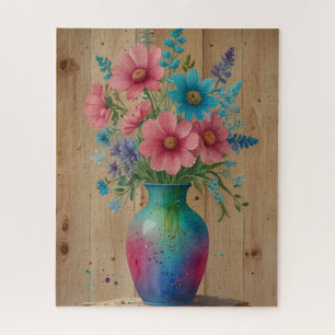 Flower Vase Puzzle – Fun and Educational Activity 