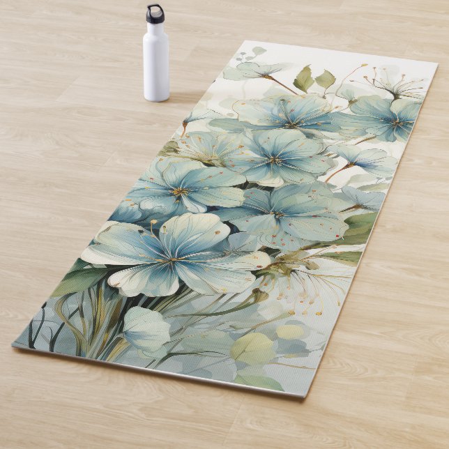 Flower Vine Yoga Mat (In Situ)