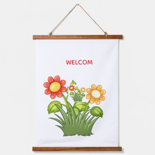 Flower Wall Art (Front)
