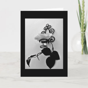 Flower Wall Sconce Card