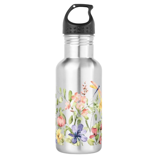 Flower Water Bottle (Front)