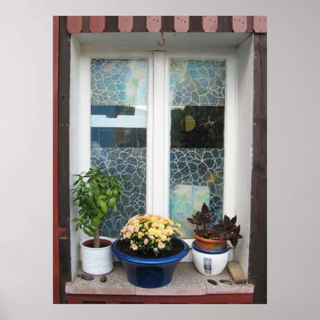 flower window poster (Front)