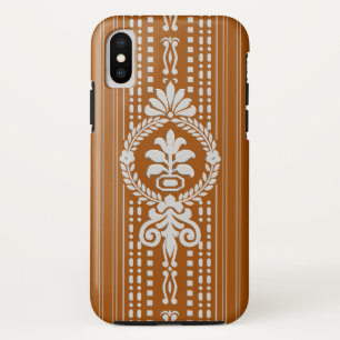 Flower with laurel wreath iPhone x case
