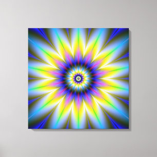 Flower Within The Flower Canvas Print