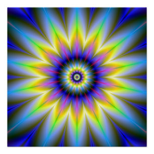 Flower Within The Flower The Zazzle Perfect Poster