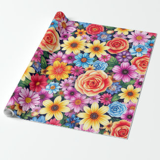 Flower Wrapping Paper