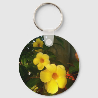 Flower Yellow Cocoa Beach 2014 jGibney The MUSEUM Key Ring