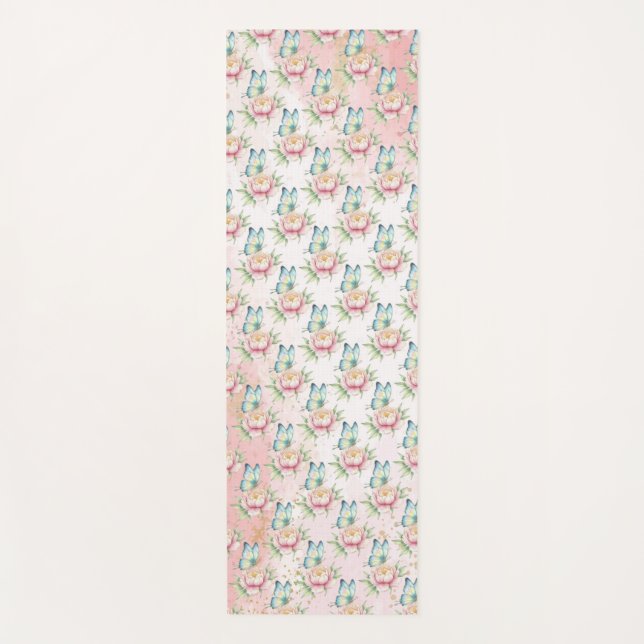 Flower Yoga Mat (Front)