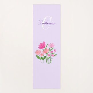 Flower yoga starch yoga mat