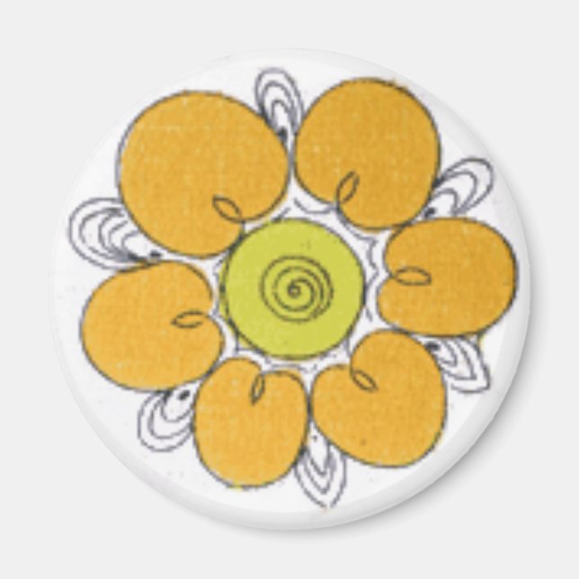 FlowerA Magnet (Front)