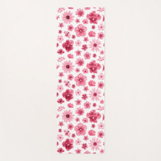 flowerbed yoga mat