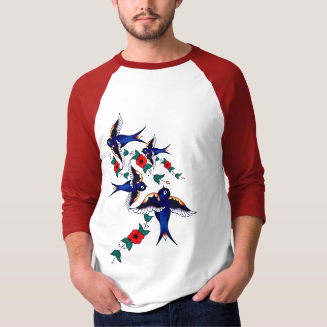 FlowerBird T-Shirt (Front)