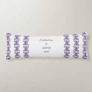 Flowered Butterflies Body Cushion