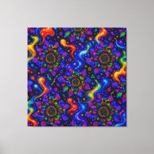Flowered Canvas Print