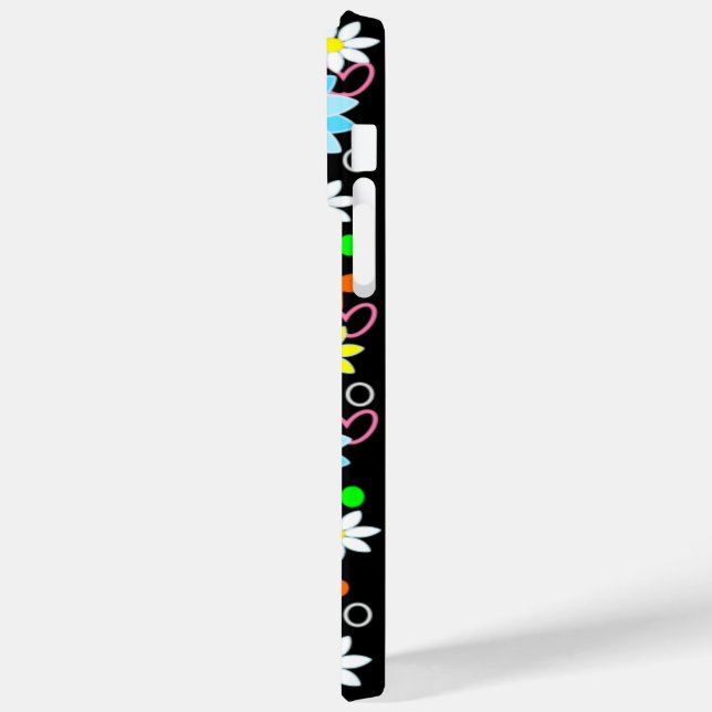 flowered cell cover I (Back / Left)