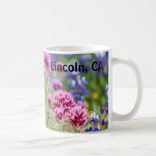 Flowered Coffee Mug (Right)