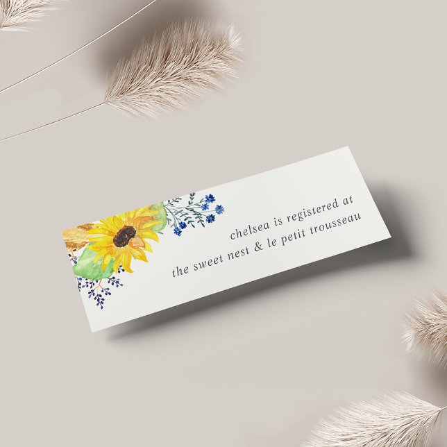 Flowerfields Bridal Registry Insert Cards (Creator Uploaded)