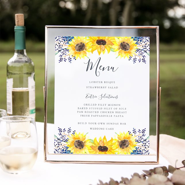 Flowerfields Menu Sign (Creator Uploaded)