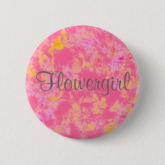 Flowergirl Button (Front)